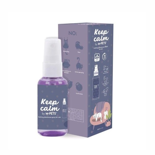 M-Pets Keep Calm Kediler İçin Sakinleştirici Sprey 60 ml - 1