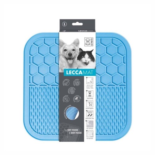 M-Pets Lecca Yavaş Beslenme Ödül Matı Mavi L - 1