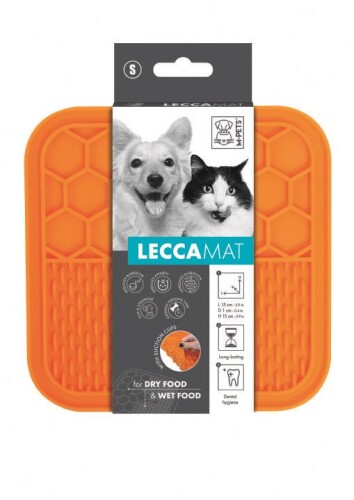 M-Pets Lecca Yavaş Beslenme Ödül Matı Turuncu S - 1