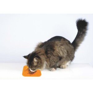 M-Pets Lecca Yavaş Beslenme Sıvı Ödül Matı Turuncu L - 3