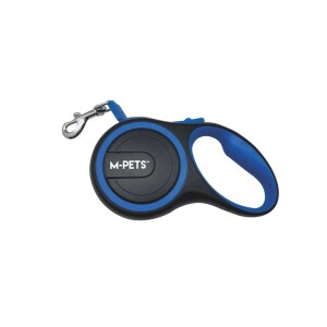M-Pets Liberty Pembe Otomatik Şerit Köpek Gezdirme Tasması 5 Mt M - M-Pets