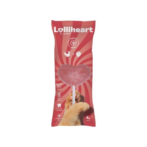 M-Pets Lolliheart Çilekli Kedi Ödülü 4 Gr - 1