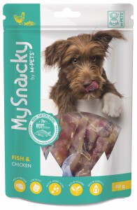 M-Pets My Snacky Balıklı ve Tavuklu Köpek Ödül Maması 80 Gr - M-Pets