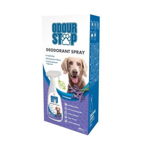 M-Pets Odour Stop Deodorant Spray Lavantalı Koku Giderici 500 Ml - 1