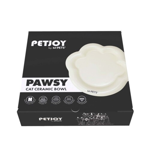 M-Pets Petjoy Pawsy Seramik Mama Kabı 175 Ml - 1