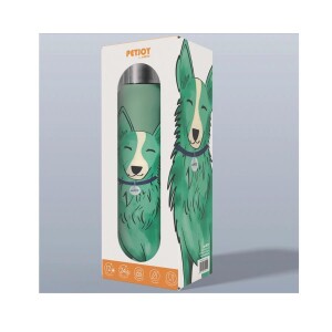 M-Pets PetJoy Purrefect Luna Yeşil Termos - M-Pets