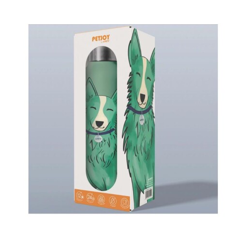 M-Pets PetJoy Purrefect Luna Yeşil Termos - 1
