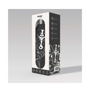 M-Pets Petjoy Purrfect Petfamily Siyah Beyaz Termos 500 Ml - M-Pets