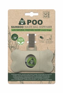 M-Pets Poo Bambu Dışkı Toplama Seti 15 Yaprak - M-Pets