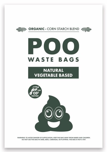 M-Pets Poo Bambu Dışkı Toplama Seti 15 Yaprak - 5