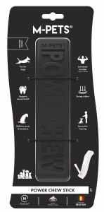 M-Pets Power Chew Stick Siyah Kauçuk Köpek Oyuncağı - M-Pets