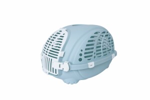 M-Pets Skyline Carrier Mavi Kedi ve Küçük Irk Köpek Taşıma Çantası 52x40x32 Cm - M-Pets
