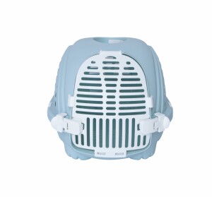M-Pets Skyline Carrier Mavi Kedi ve Küçük Irk Köpek Taşıma Çantası 52x40x32 Cm - 2