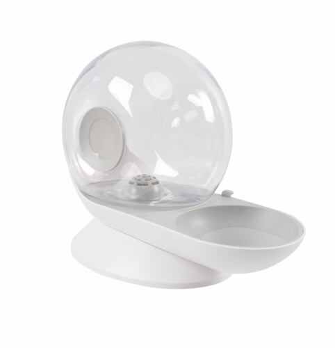 M-Pets Snail Hazneli Kedi ve Köpekler İçin Beyaz Su Kabı 2800 Ml - 2