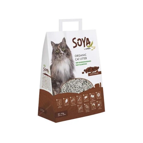 M-Pets Soya Organik Coffee Kedi Kumu 10 L - 1