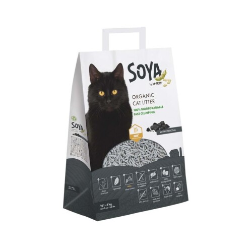 M-Pets Soya Organik Karbonlu Kedi Kumu 10 L - 1