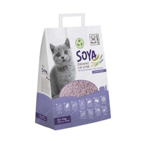 M-Pets Soya Organik Lavantalı Kedi Kumu 10 L - M-Pets