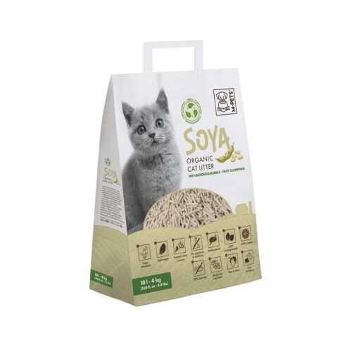 M-Pets Soya Organik Naturel Kedi Kumu 10 L - 1