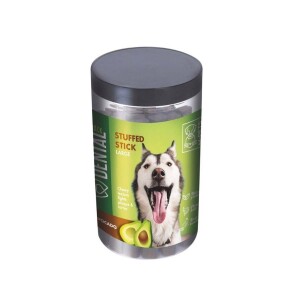 M-Pets Stuffed Stick Avokado Özlü Diş Sağlığı Destekleyici Büyük Irklar İçin Köpek Ödülü 510 Gr - M-Pets