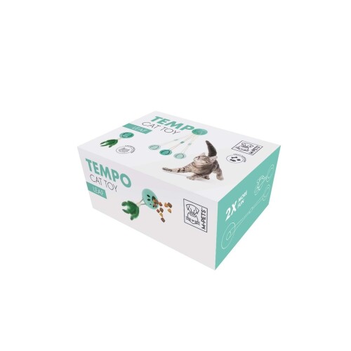 M-Pets Tampo Catnipli Ödül Hazneli Kedi Oyuncağı - 1