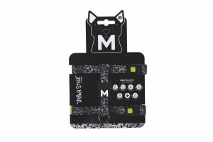 M-Pets Urban Style Black/White Active Köpek Göğüs Tasması Xs - M-Pets