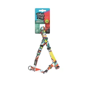 M-Pets Urban Style Freestyle Renkli Köpek Göğüs Tasması S - M-Pets
