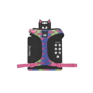 M-Pets Urban Style Lava Easy Fit Pembe Köpek Göğüs Tasması L - M-Pets