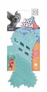 M-Pets Vice Versa Bone Et Aromalı Mavi Köpek Oyuncağı - M-Pets