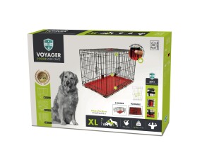 M-Pets Voyager İki Kapılı Köpek Kafesi 106x71x76 Xl - M-Pets