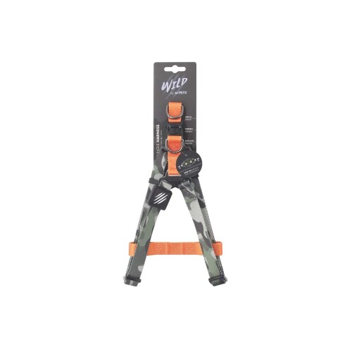 M-Pets Wıld Jungle Köpek Göğüs Tasması M - 1