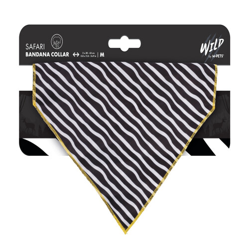 M-Pets Wild Safari Bandanalı Köpek Tasması M - 1