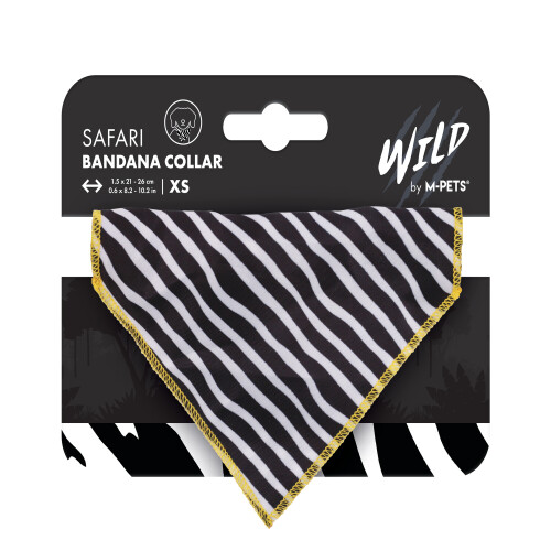 M-Pets Wild Safari Bandanalı Köpek Tasması Xs - 1