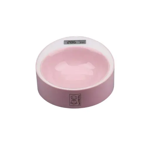 M-Pets Yumı Smart Digital Pembe Tartılı Mama Kabı - 1