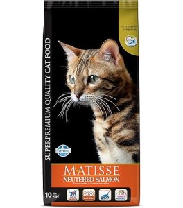 Matisse Somonlu Kısırlaştırılmış Yetişkin Kedi Maması 10 kg - Matisse