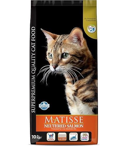 Matisse Somonlu Kısırlaştırılmış Yetişkin Kedi Maması 10 kg - 1
