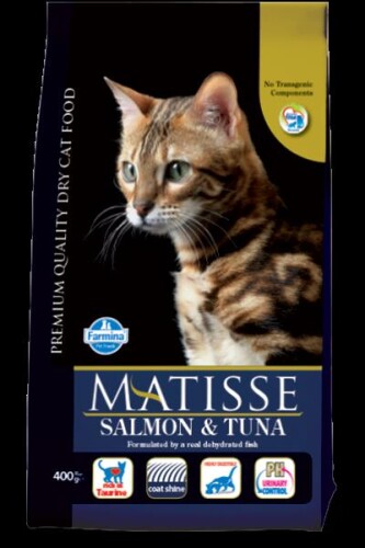 Matisse Somonlu Tuna Balıklı Yetişkin Kedi Maması 10 Kg - 1