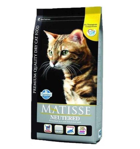 Matisse Tavuklu Kısırlaştırılmış Yetişkin Kedi Maması 10 kg - 1