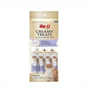 Me-O Gold Creamy Ton Balıklı ve Taurinli Yetişkin Kedi Ödülü 4x15 Gr - Me-O