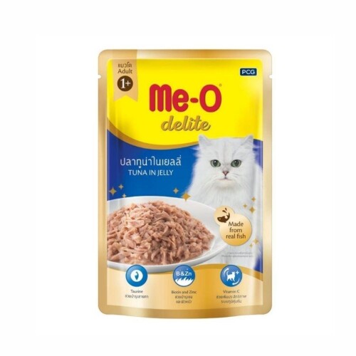 Me-O Pouch Delite Ton Balığı Yetişkin Kedi Konservesi 70 Gr - 1