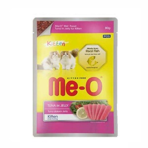 Me-O Pouch Jelly Ton Balıklı Yavru Kedi Konservesi 80 Gr - Me-O