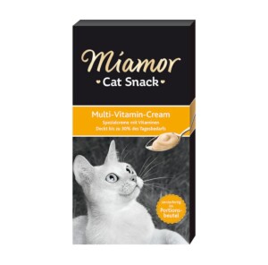Miamor Cream Multi Vitamin Kedi Ödülü 6 x 15 gr - Miamor