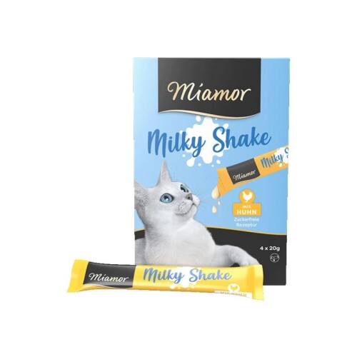 Miamor Milky Shake Taurin İçerikli Tavuklu Kedi Ödülü 4 X 20 gr - 1