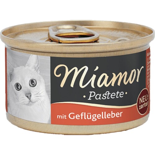 Miamor Pastete Ciğerli Konserve Yetişkin Kedi Maması 85 gr - 1