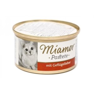 Miamor Pastete Ciğerli Konserve Yetişkin Kedi Maması 85 gr - 2