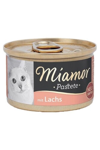 Miamor Pastete Somonlu Tahılsız Kedi Konservesi 85 gr - 1