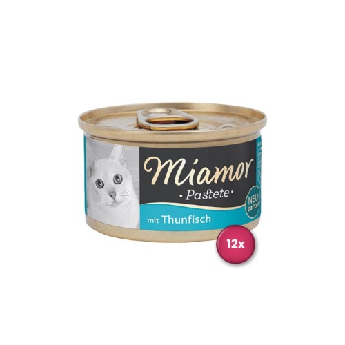 Miamor Pastete Ton Balıklı Kedi Konservesi 85 gr X 12 Adet - 1
