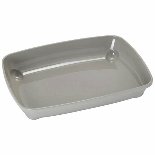 Moderna Açık Yavru Kedi Tuvaleti Gri 37 cm - 1