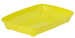 Moderna Açık Yavru Kedi Tuvaleti Sarı 37 cm - Moderna