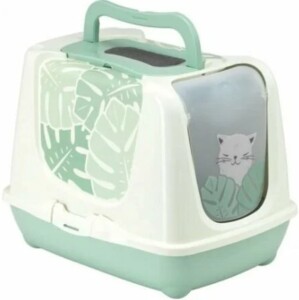 Moderna Eden Trendy Fitreli Kapalı Kedi Tuvaleti 50 X 39 X 39 cm - Moderna