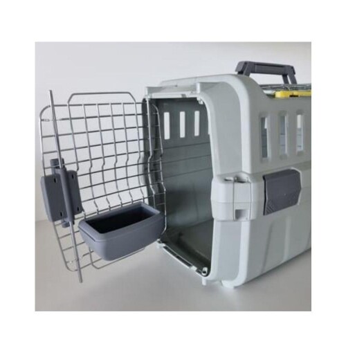 Moderna Roadrunner Kedi ve Köpekler İçin Taşıma Kabı Yemliği Gri - 2